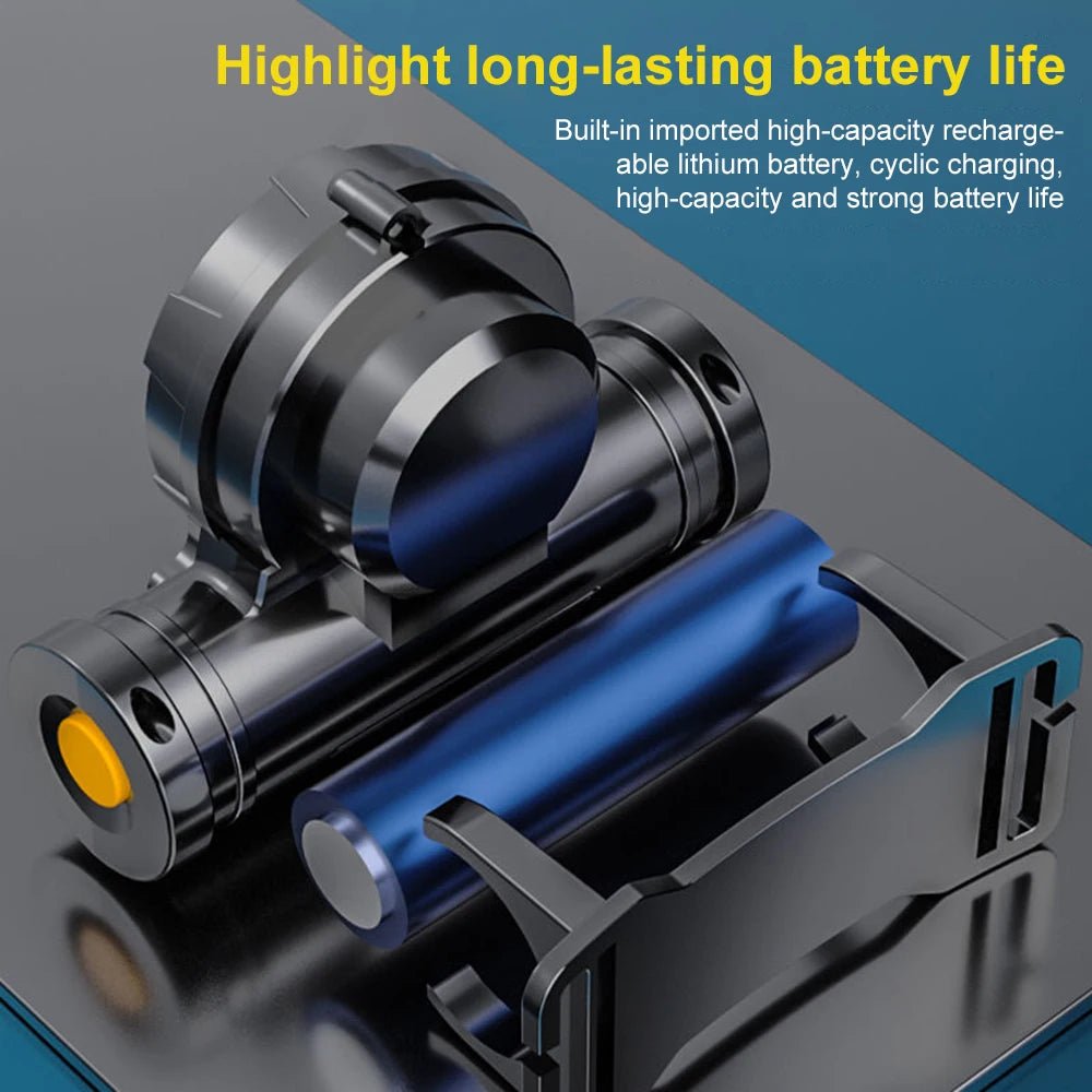 Rechargeable Sensor Headlamp with 5 Styles - silverfoxgoods